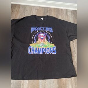 VTG HANES 1993 World Series Philadelphia Phillies Champions T-Shirt Volcano 4XL